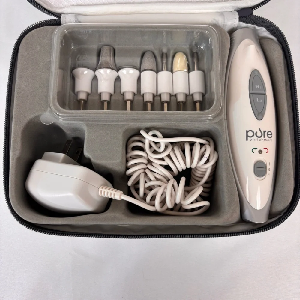 Pure Enrichment Pure Nails Professional Manicure & Pedicure System White